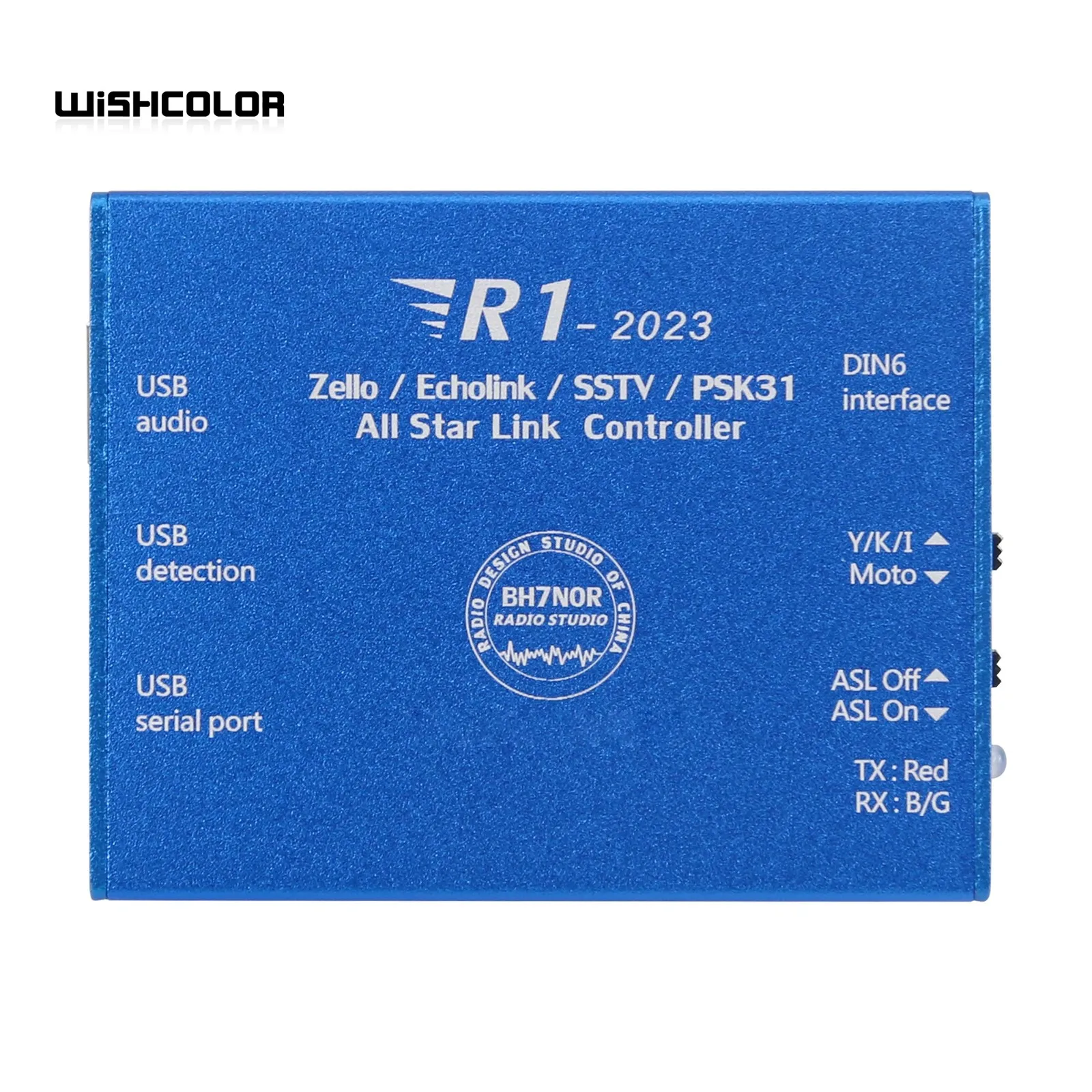 Фото Wishcolor R1-2020 USB аудио интерфейс с 6-контактным кабелем, Версия USB звуковой карты для Echolink-zello-YY-ASL №2