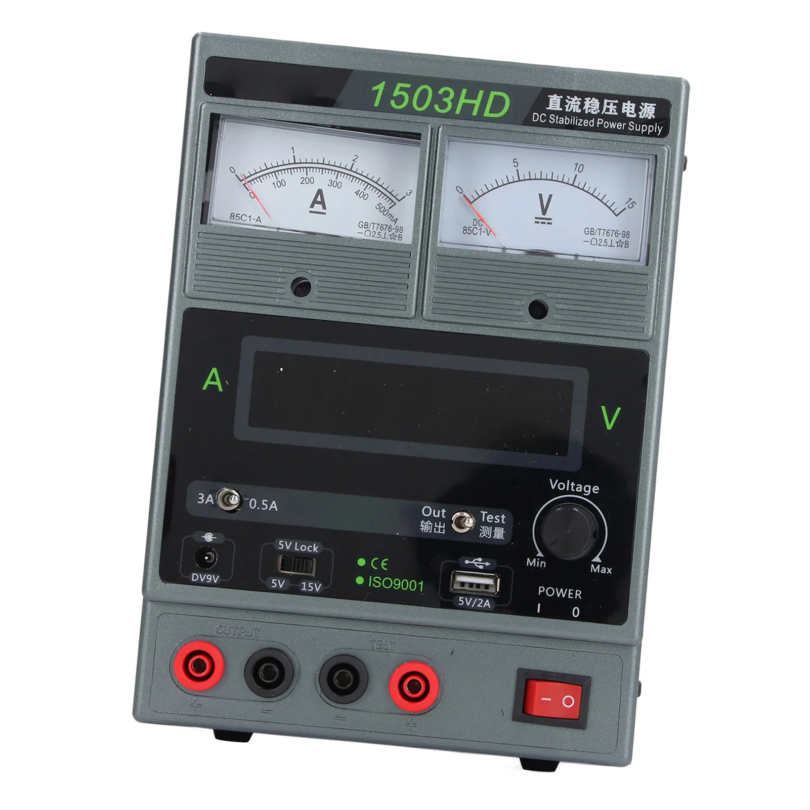 Переменный источник питания постоянного тока 15 В 3A Стабилизированный