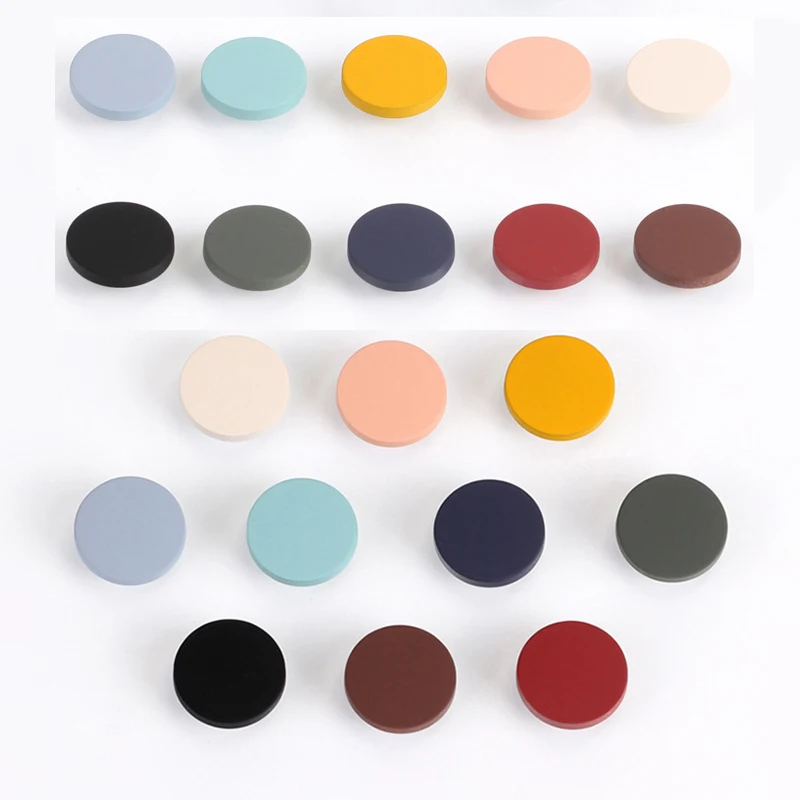 

20 комплектов, металлические кнопки 12,5 мм, цветные раскрашенные застежки с плоской задней поверхностью, аксессуары для одежды, сумок, обуви #633/203/503