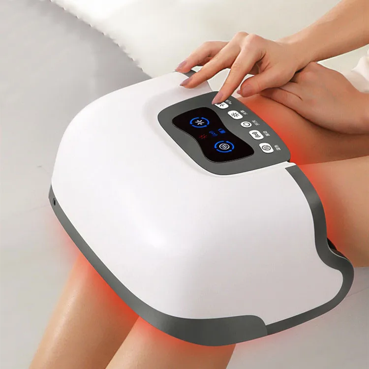 

OEM Service Light Therapy Air Compression Double Knee Massager Electric Heating Knee Massager