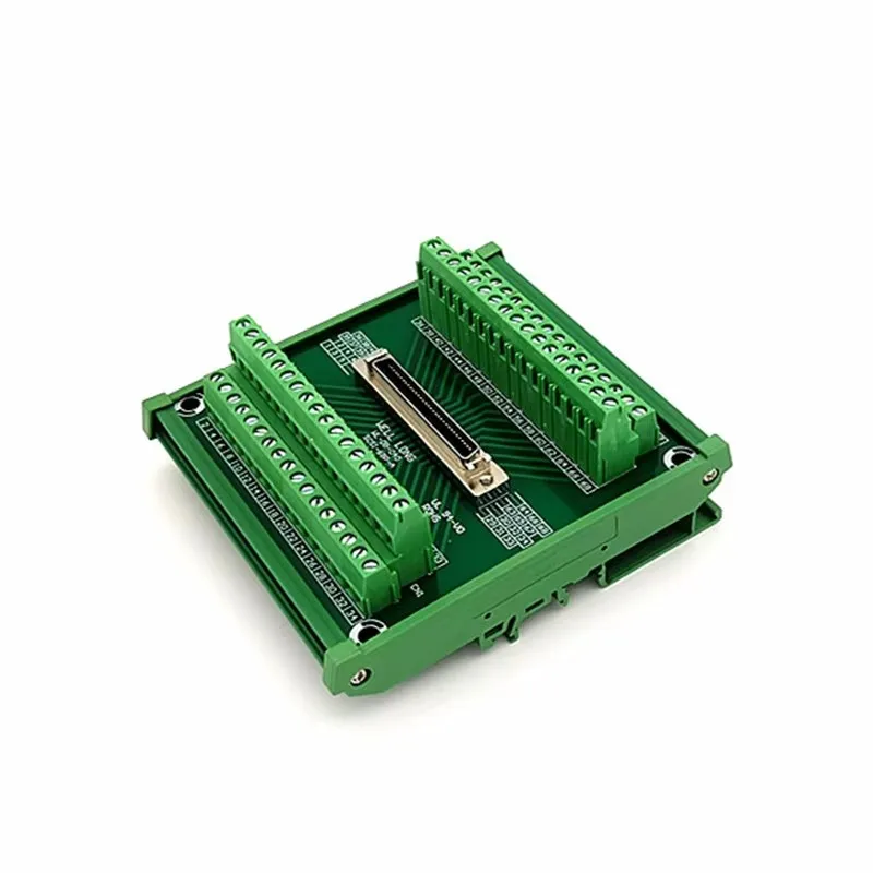 Интерфейсный модуль для монтажа на DIN-рейку коммутационная плата SCSI 68P MDR