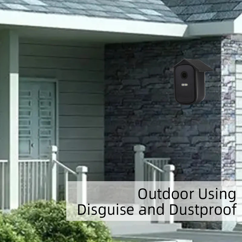 Водонепроницаемый силиконовый чехол для уличной камеры безопасности защитный с