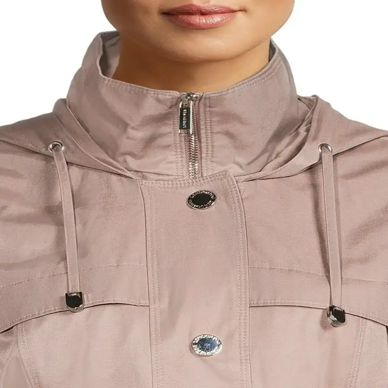 

Belted Rain Trench Coat