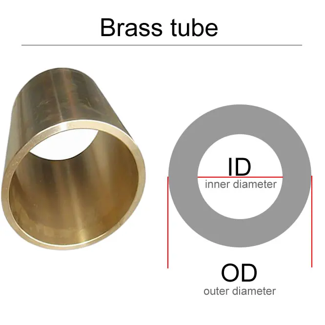 

Латунная трубка Большой калибр Большой внешний диаметр 50 55 60 65 70 75 80 85 90 100 120 130 150 мм Прочная устойчивая к коррозии