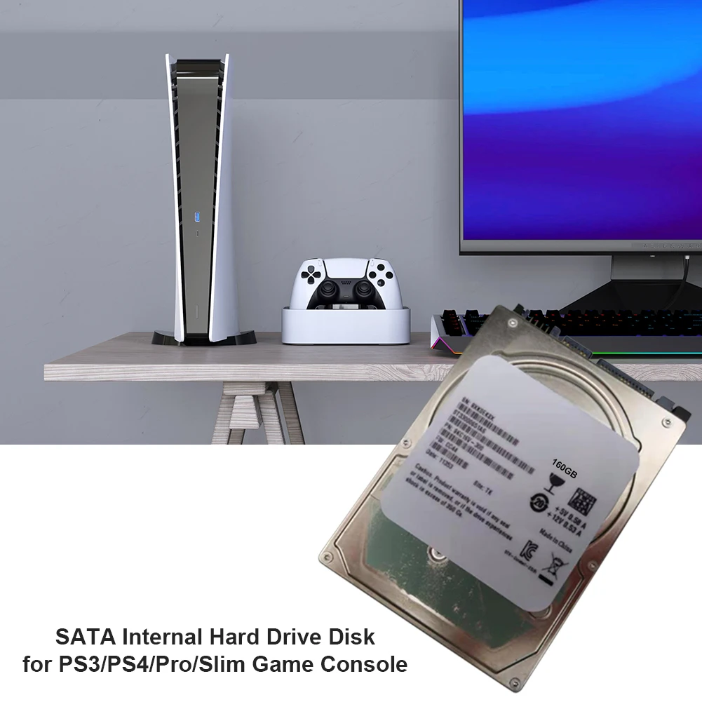 Внутренний жесткий диск игровая консоль SATA Интерфейс для Sony PS3/PS4/Pro/Slim Игровая -