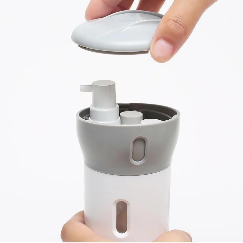 Дорожный дозатор 4 в 1 дорожные бутылки герметичные туалетные принадлежности