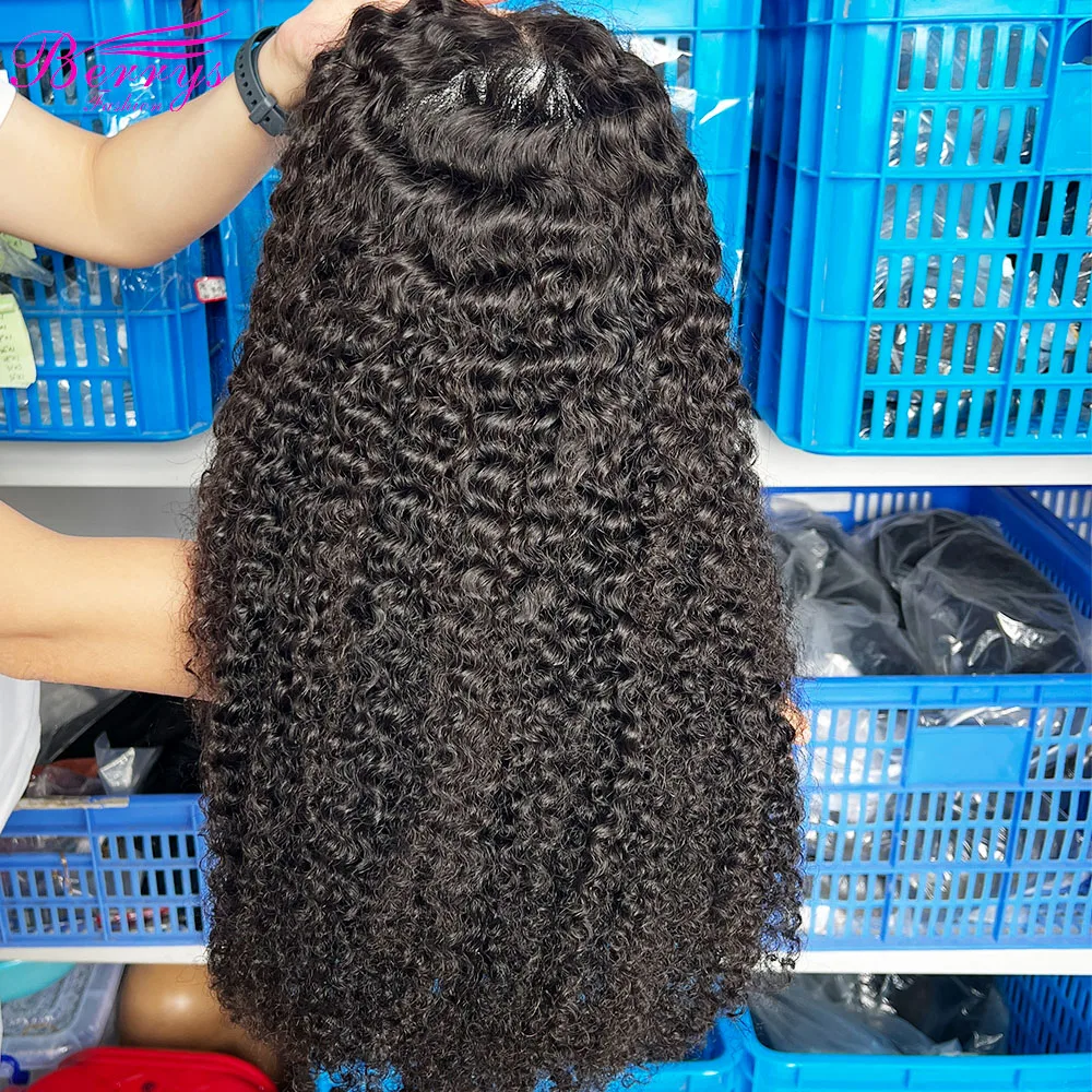 Berrys модные кудрявые парики 13x6 HD с фронтальной сеткой бразильские 200% глубокой