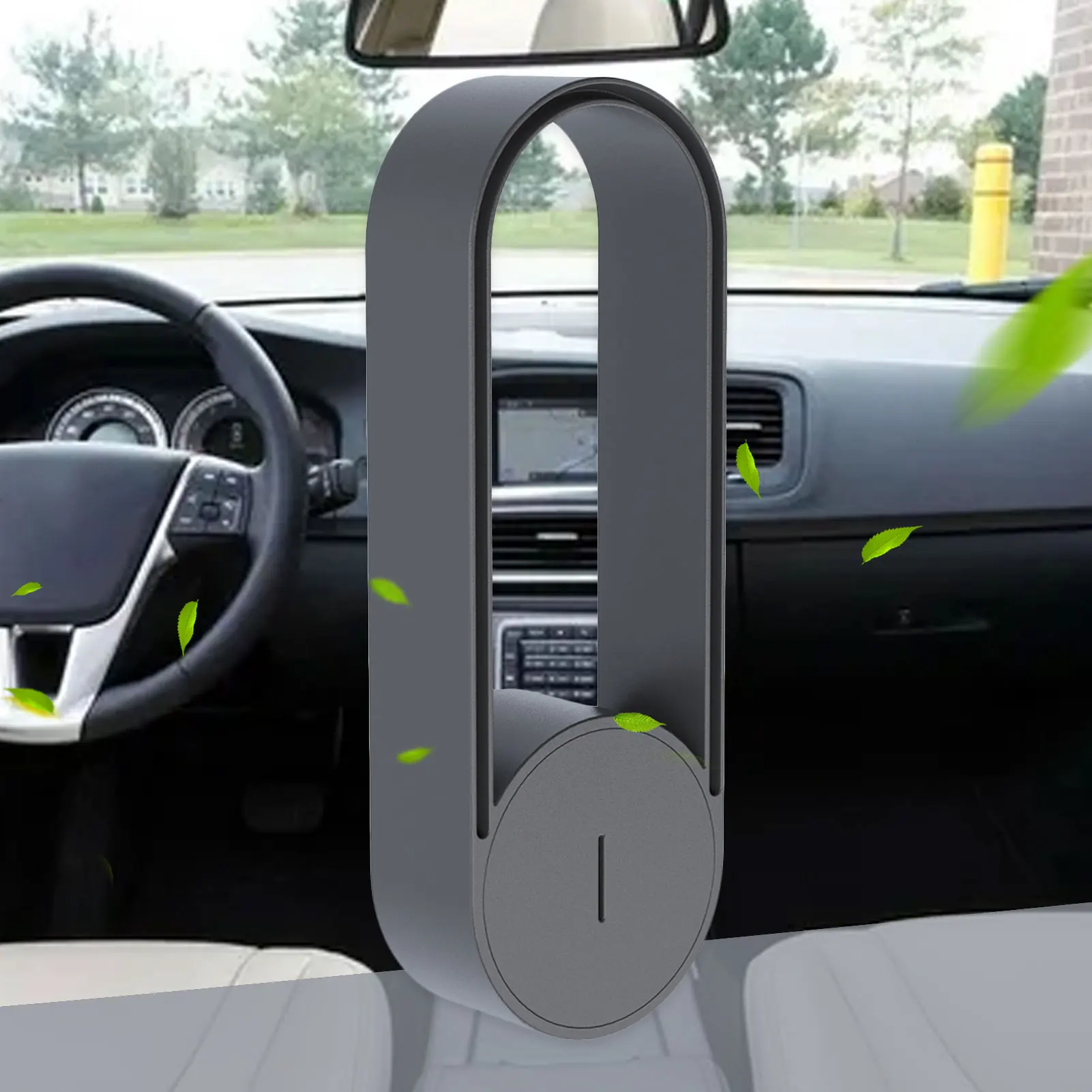 

Portable Car Air Purifier for Bad Odor Pet Smell Smoke Silent Car Air Ionizer Mini Air Freshener with USB Charger
