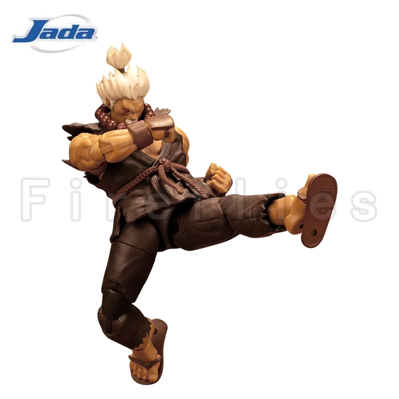 Фото Коллекционная аниме-фигурка Акумы из игры Ultra Street Fighter II: The Final Challengers, 6 дюймов, Jada Toys, масштаб 1/12, в подарок №1