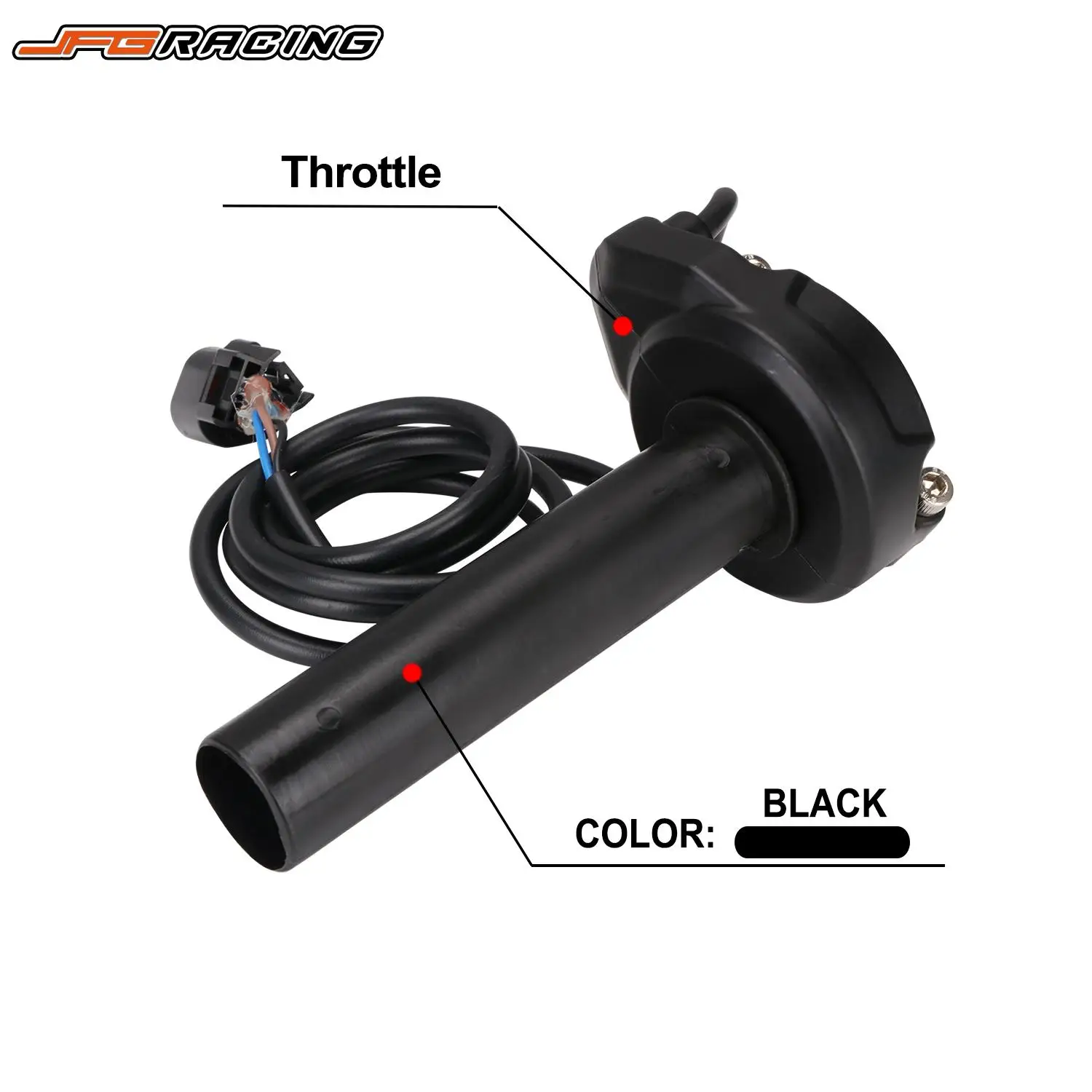 

Motorcycle Aluminum Plastic Throttle Turn Grip For Sur-Ron Sur Ron Surron X S Light Bee Off-Road Dirt Bike Electric Vehicle