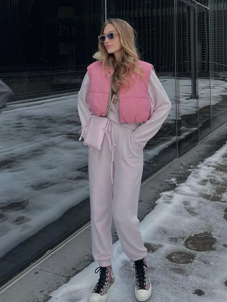 

Куртка женская с хлопковой подкладкой, на молнии, без рукавов