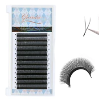 premade lash fans eyelash extensions y shaped lashes 2d individual hand made lashes