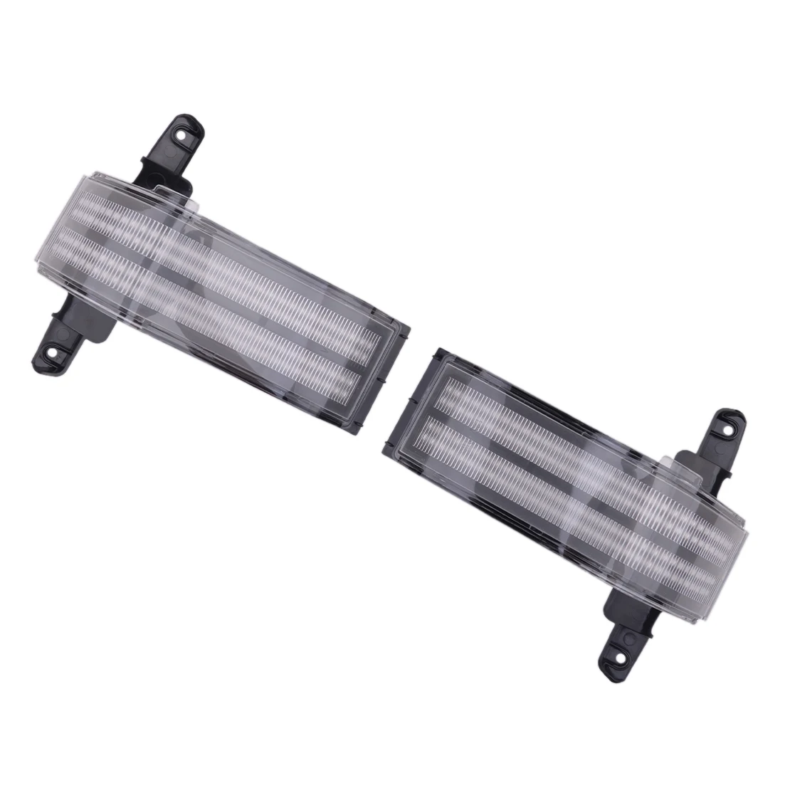 

23444105 1 Pair 23444106 Amber&White Clear Lens LED Side Mirror Signal Marker Light Fit For Chevrolet Silverado GMC Sierra 12V