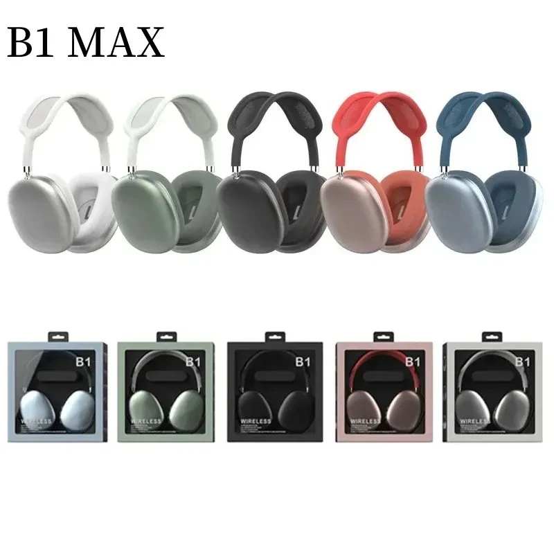 

P9 Max Pro Wireless Stereo HiFi Headphones Bluetooth Music Type-C Wireled TF Card MS-B1 Headset with Microphone Sports Earphone