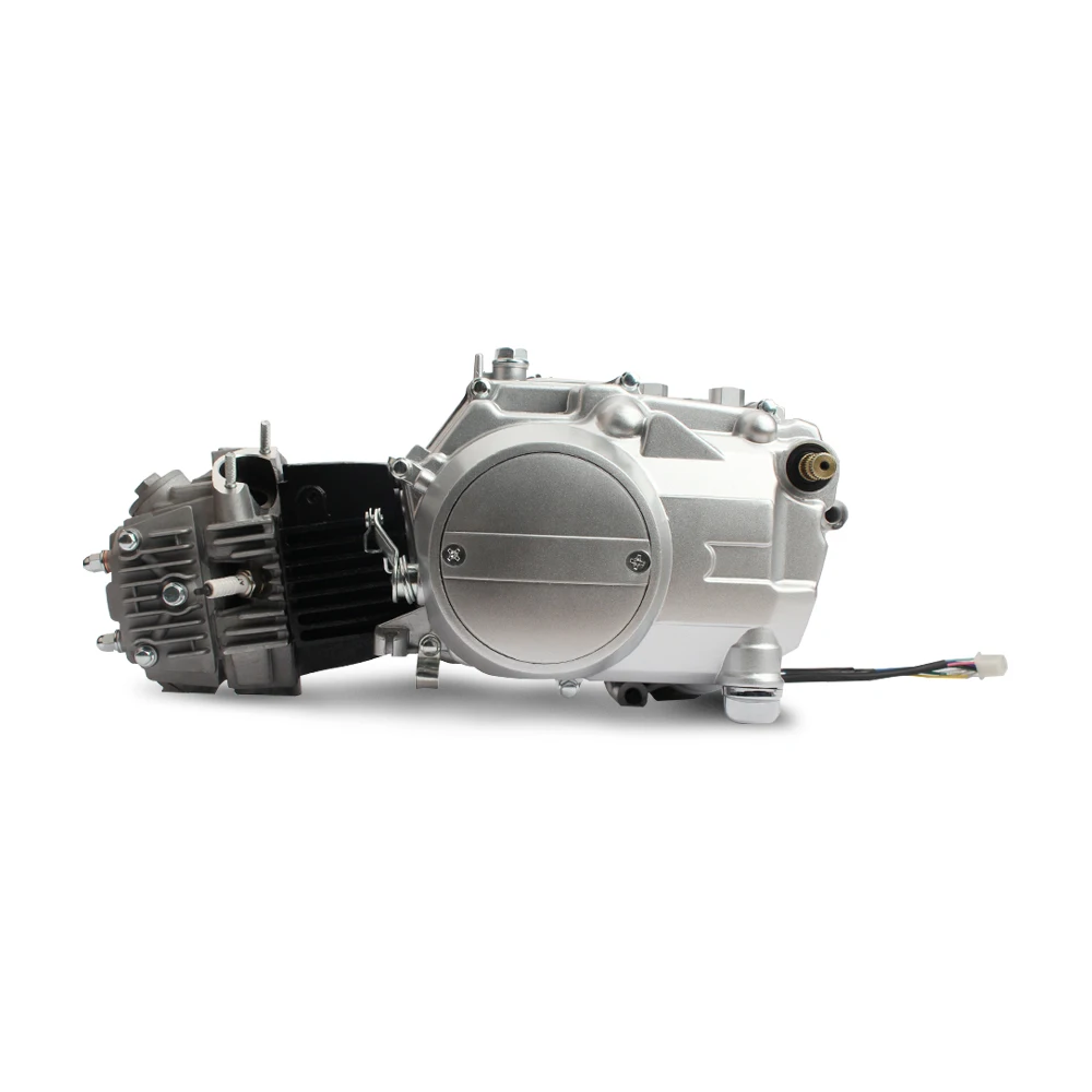 Мотоциклетный двигатель в сборе 100 куб.см 4-тактный для Win100 горизонтальный