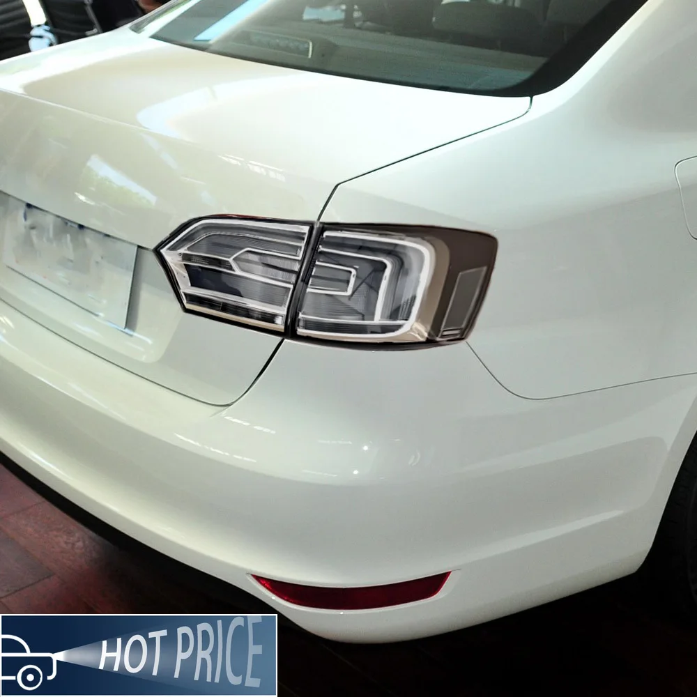 Для Volkswagen Jetta Mk6 Sagitar 2012-2014 задний фонарь в сборе, модернизированная прозрачная версия, светодиодный динамический стиль (art.: 3920d38b1e730) - 3920d38b1e730