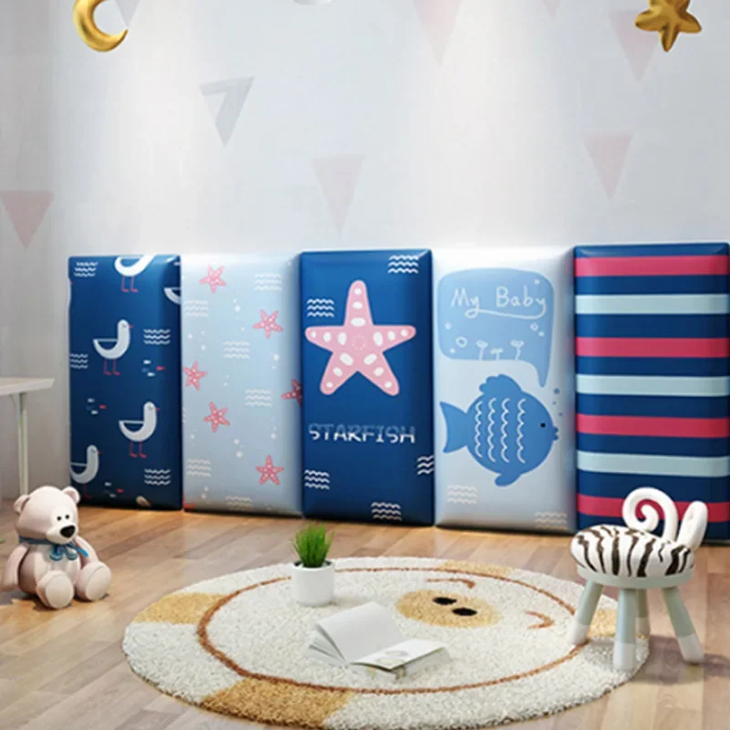 Изголовье кровати татами фон стена мягкий рюкзак детская комната противоударная