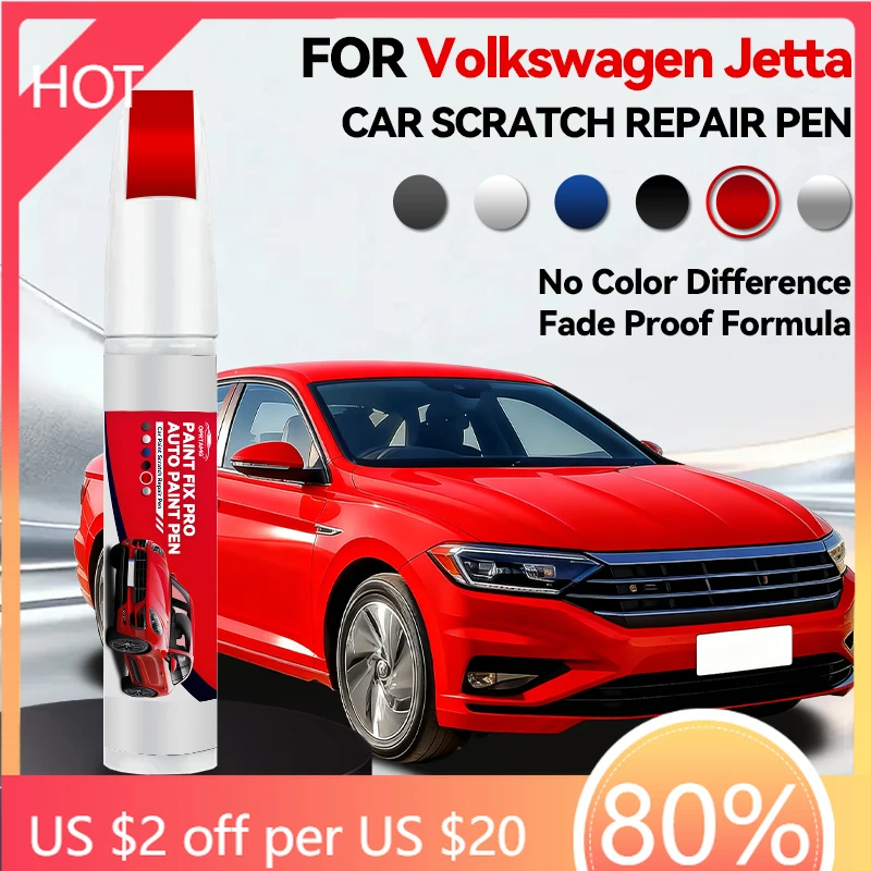 Фото Специальный маркер для ремонта автомобильной краски для Volkswagen Jetta A1 A2 A3 A4 A5 A6 A7 1979-2025, автомобильный маркер для ремонта кузова №1