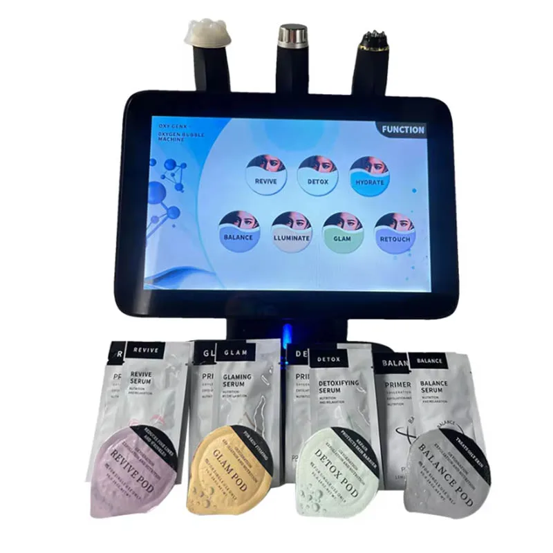 2024 Новейший 3 в 1 CO2 кислородный пузырьковый аппарат для лица Уход за кожей Bubble
