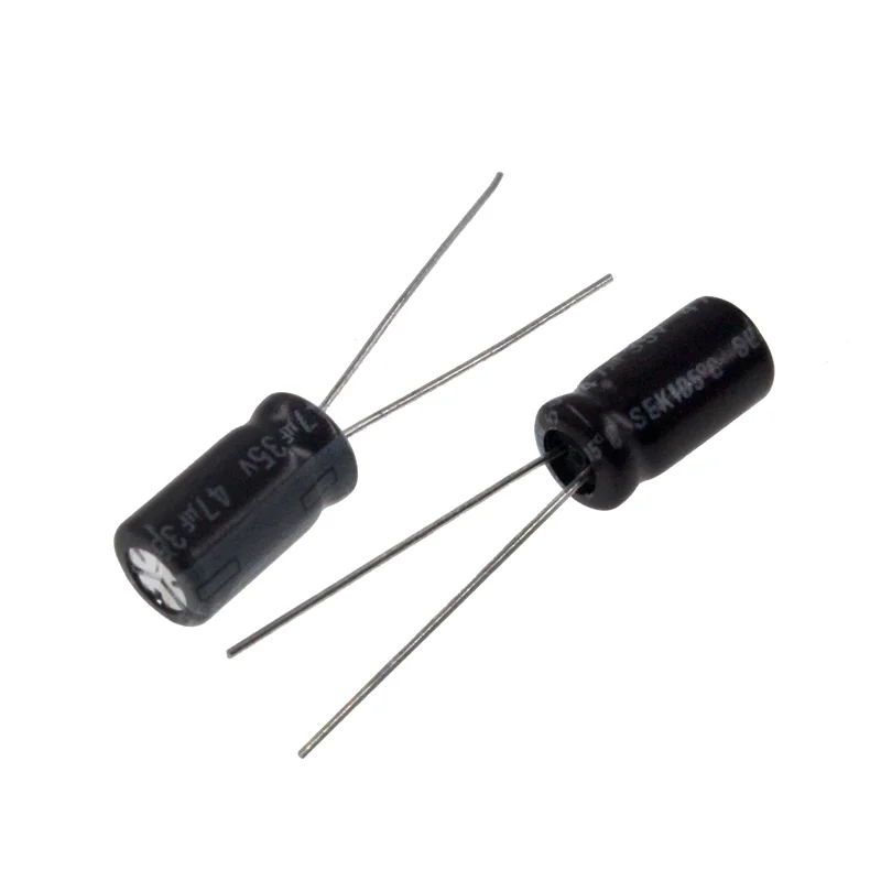 

100pcs 47uF 35V 47MFD 35WV 5*11mm Aluminum Electrolytic Capacitor Radial