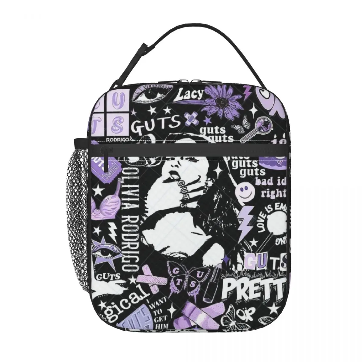 Портативная ручная изолированная сумка для обеда O-Olivia Rodrigs Pretty Gust легкая удобная