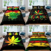 maple leaf bedding set 23 pcs tie dye duvet cover home textile singletwindoublefullqueenuk kingau kingus king size