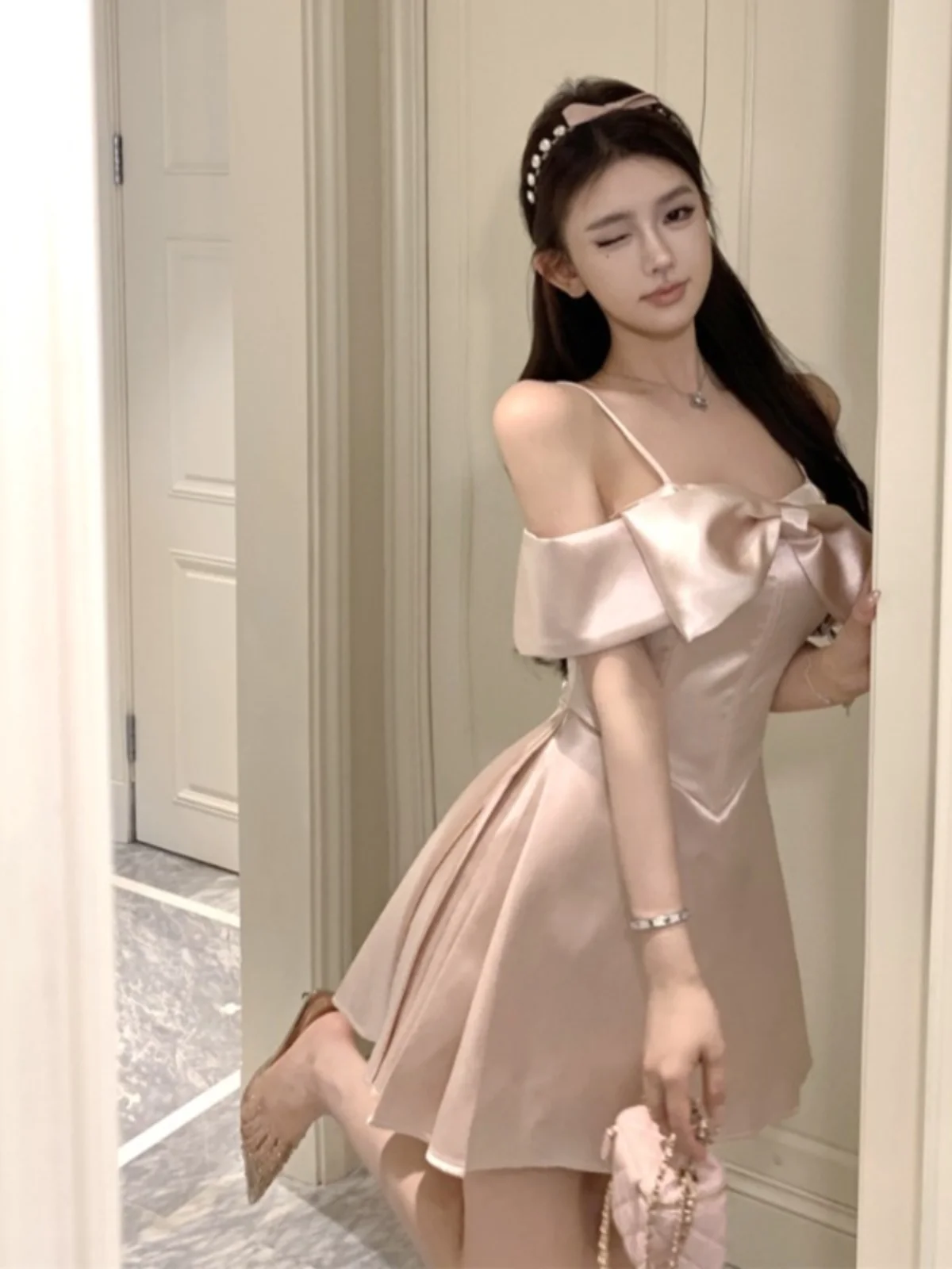 Высококачественное платье для свиданий из рыбалки светское высокого класса