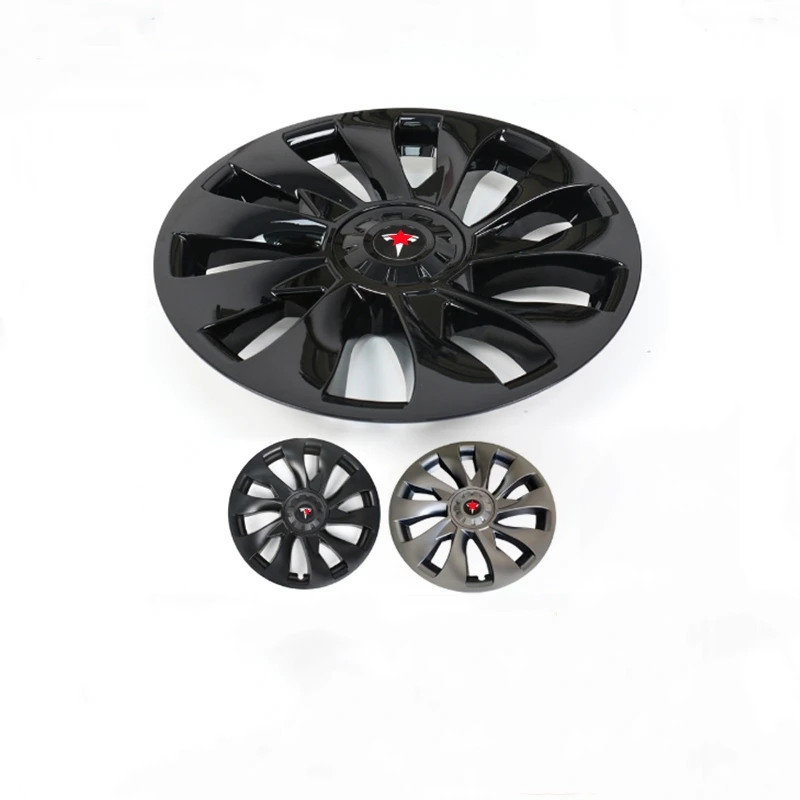 

4pcs Model 3 Hubcap 18 Inch For Tesla Model 3 2019-2023 Hub Cap Replacement Wheel Caps Protector Cover Model3 Wheel Cover Kit