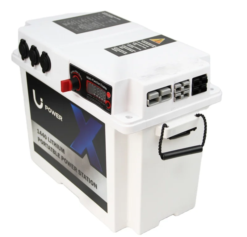 Portable LiFePo4 marine battery solar generator portable 12v battery box plastic