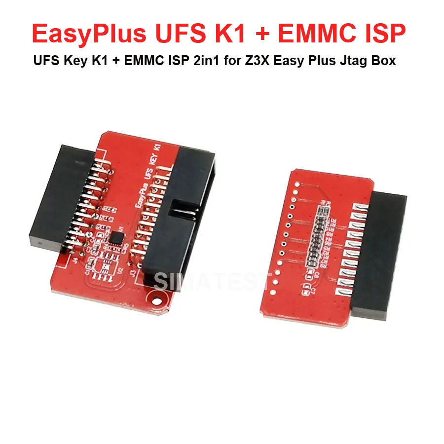 Z3X легкий JTAG UFS KEY K1 + EMMC ISP 2 в 1 с коробкой z3x jtag plus (без зашифрованной IC)