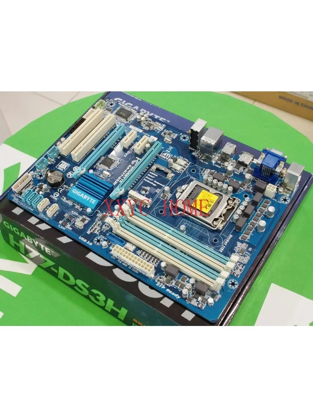 95% новая материнская плата Z77 Gigabyte GA-Z77P-D3 1155 с поддержкой 1230 V2 3470