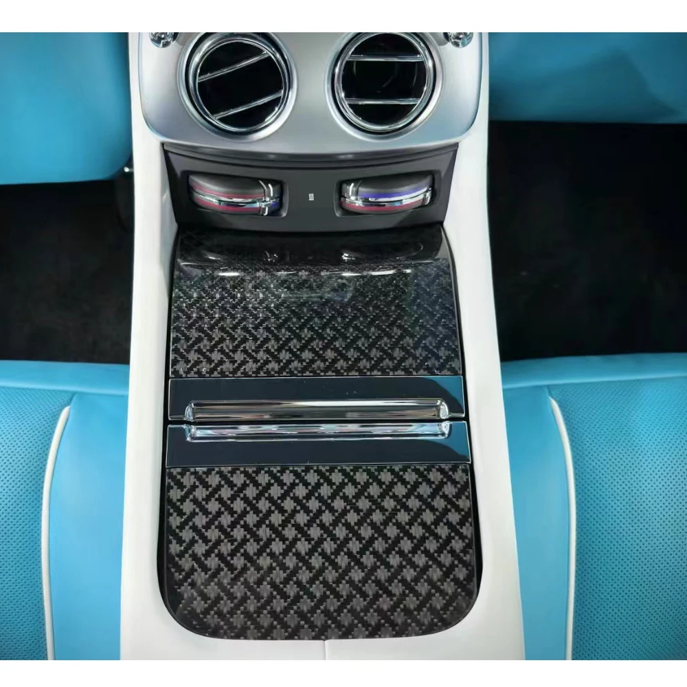 12 шт. Сменные карбоновые внутренние отделки наборы приборной панели центральная