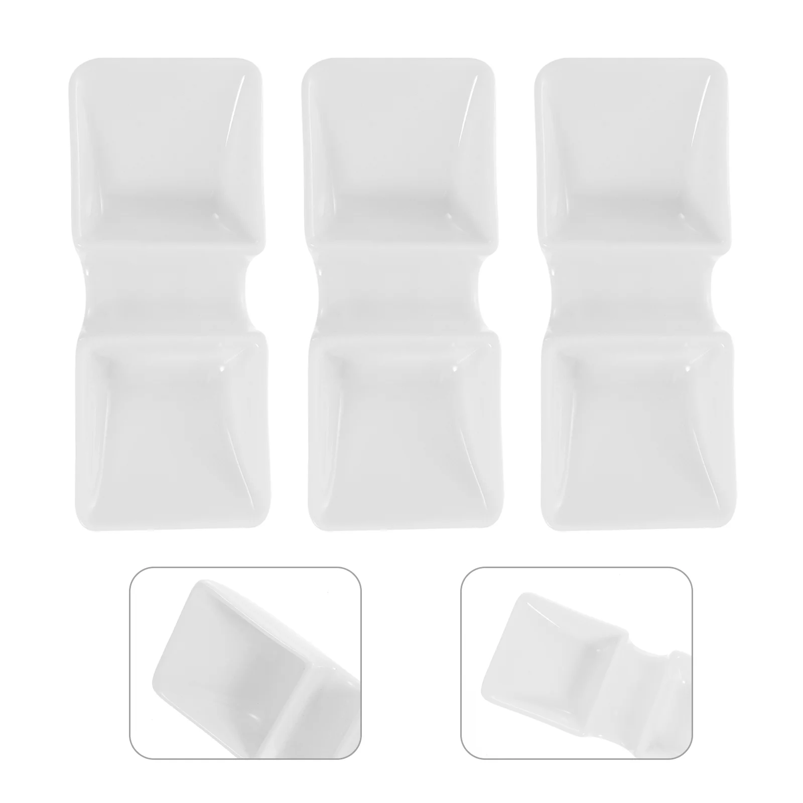 

Sauce Dish Dipping Plate Plates Bowl Ceramic Snack Serving Condiment Bowls Dishes Porcelain Tray Soy Seasoning Japanese