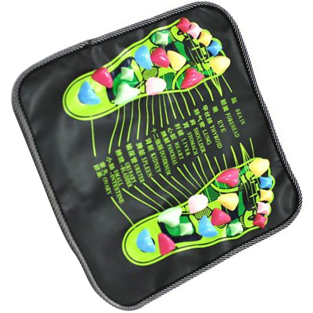 

Mat Reflexology Stone Mat for Promoting Blood Circulation Relaxing Pressure Muscle