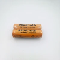 2022 18650 batteries 3 7v 9900mah rechargeable lithium battery for led flashlight flashlight battery lithium battery