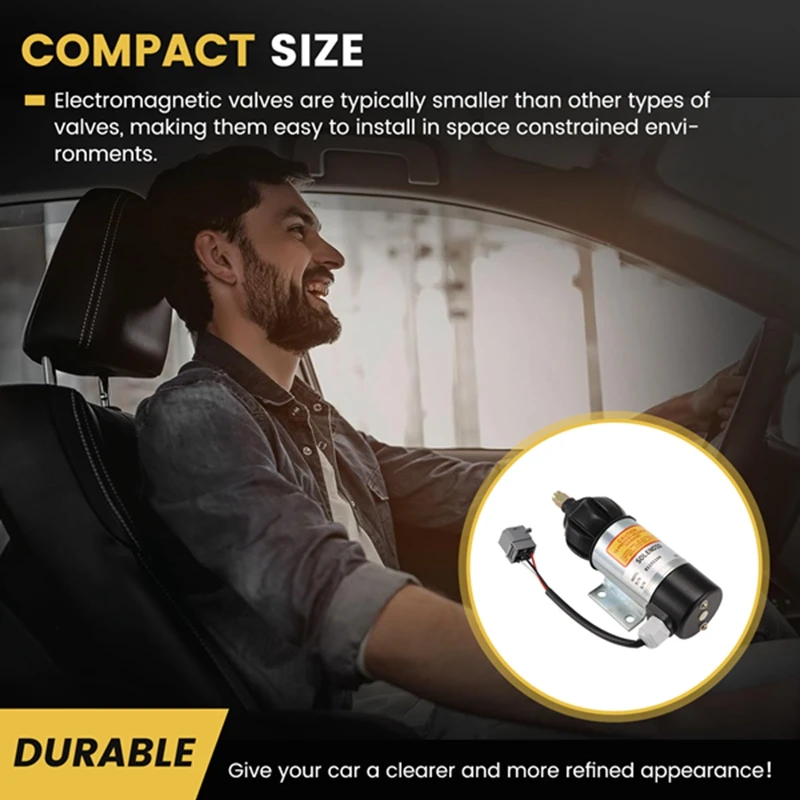 12V Электромагнит отключения подачи топлива стопорный соленоид для Perkins Volvo Penta