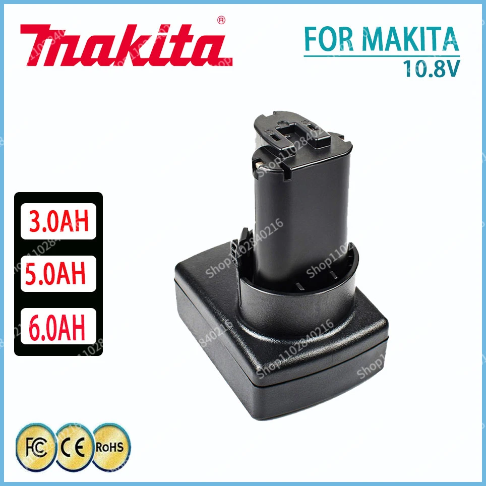 

Makita 10.8V 6000mAh BL1013 Li- ion Replacement Rechargeable battery For Power Tools TD090D DF030D DF330D JV100D TW100D