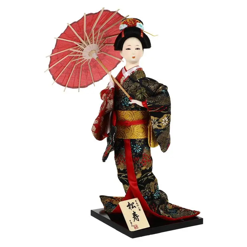 

Japanese Geisha Kimono Dolls Figurineoriental Figure Ornament Figurinesstatue Crafts Humanoid Samurai Artasian Maiko