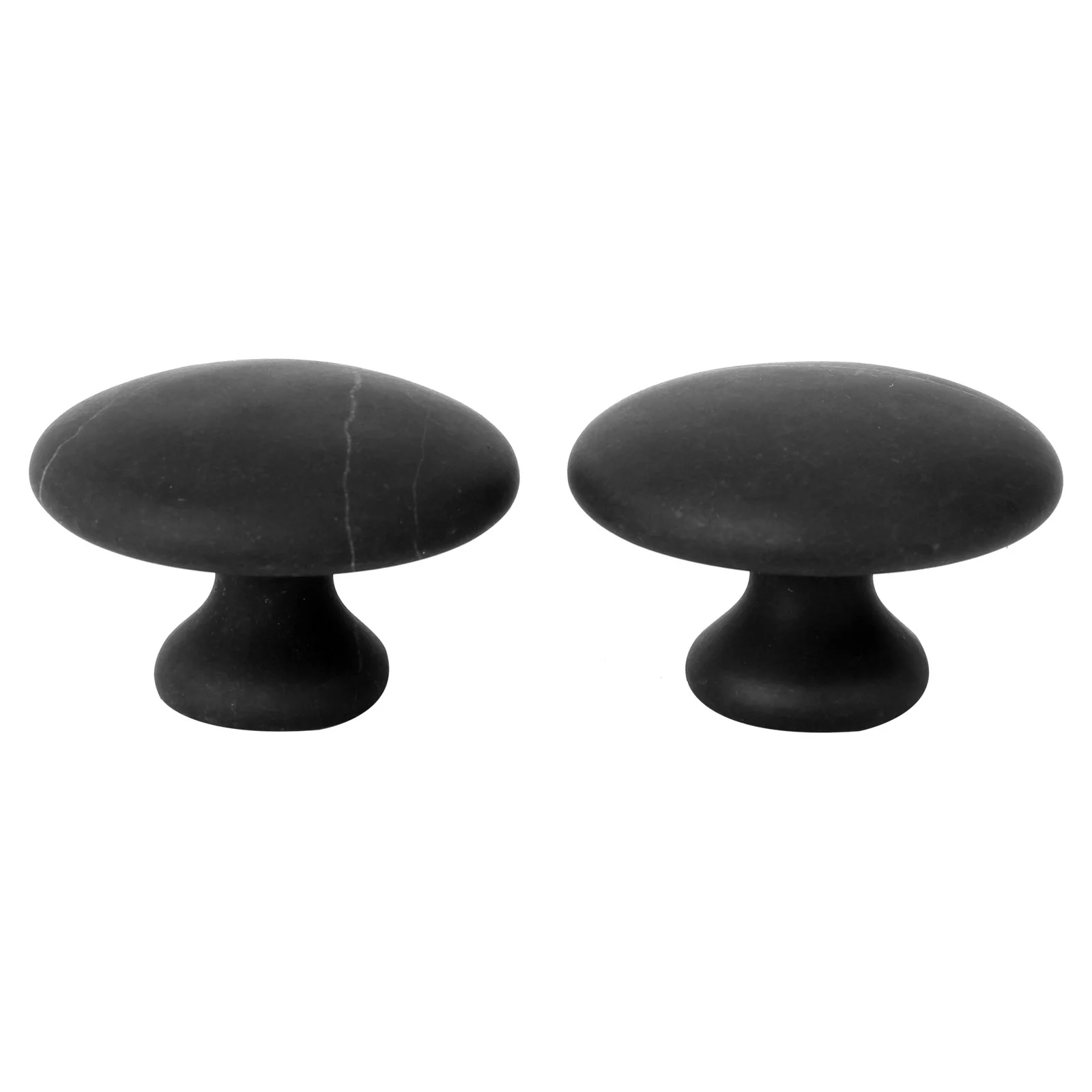 

2pcs Stones Basalt Stones Stone Round Stone Basalt Rocks Mushroom Shaped Stones