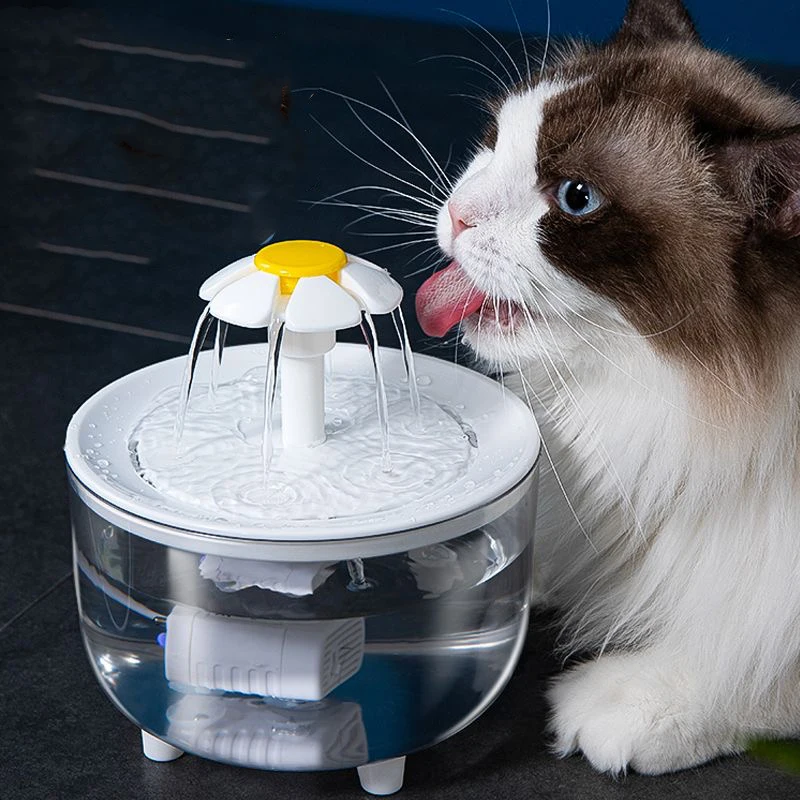 

Automatic Cat Water Fountain Filter Electric Mute Pet Drink Bowl Pet Drinking Dispenser Drinker for Cats Water Filter