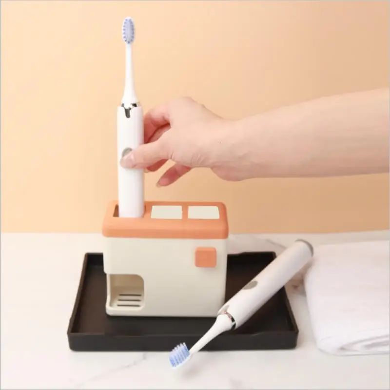 Электрическая Непористая зубная щетка для ванной комнаты держатель зубной пасты
