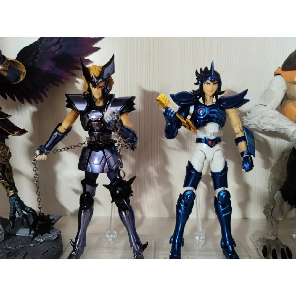 Фото Фигурка Saint Seiya Myth Cloth MST Model EX: Серебряные Святые Сагитта, Птолемей и Керберус. Аниме-модель, игрушка, подарок. В наличии. №4