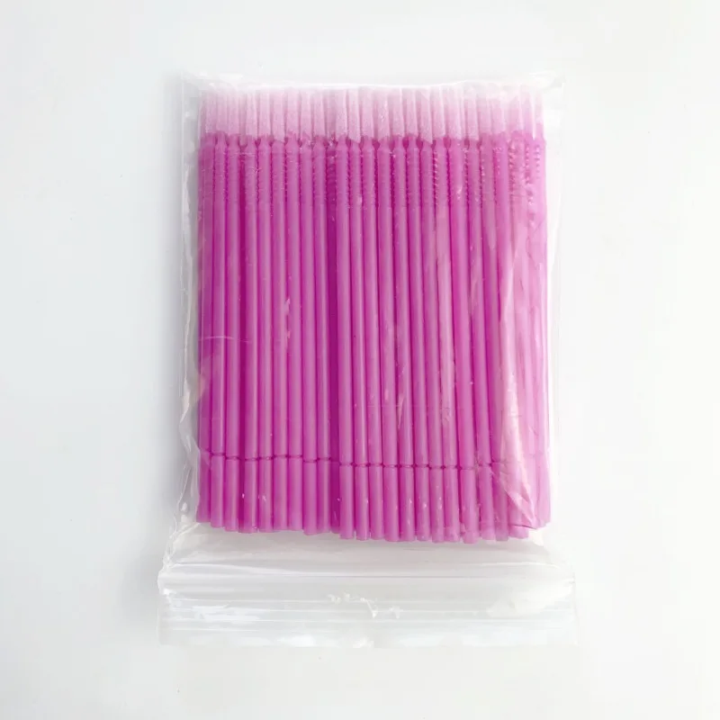 200 шт. одноразовая кисть для наращивания ресниц тушь палочки катушки набор