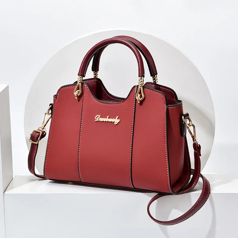 

Women's Bags 2022 Spring and Summer New Trendy Retro Women Handbags Simple Fashion Atmosphere One Shoulder Messenger Bag Luxury