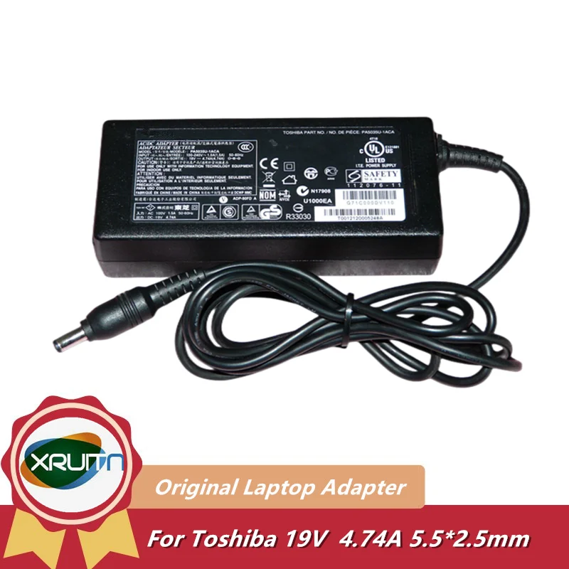 

For Toshiba 8829-6 PK Satellite L300 L300D L350D L505 L450 L450D L555 S70 19V 4.74A 90W Laptop Charger AC Adapter PA5035U-1ACA