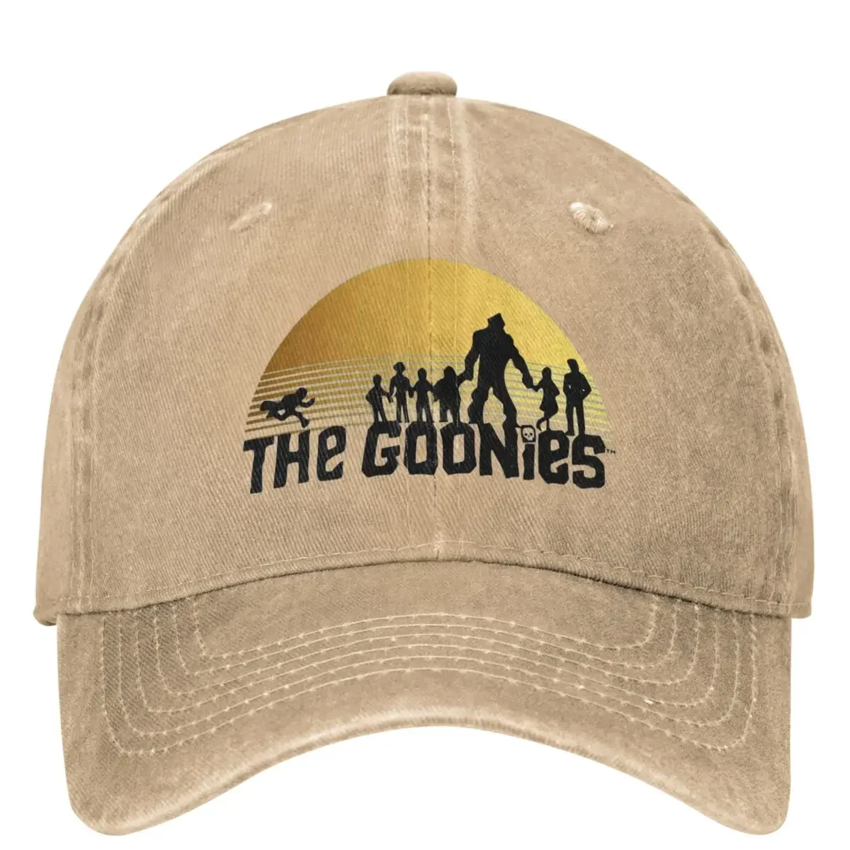 Бейсбольная кепка The Goonies с силуэтом заката уличная солнцезащитная в стиле ретро