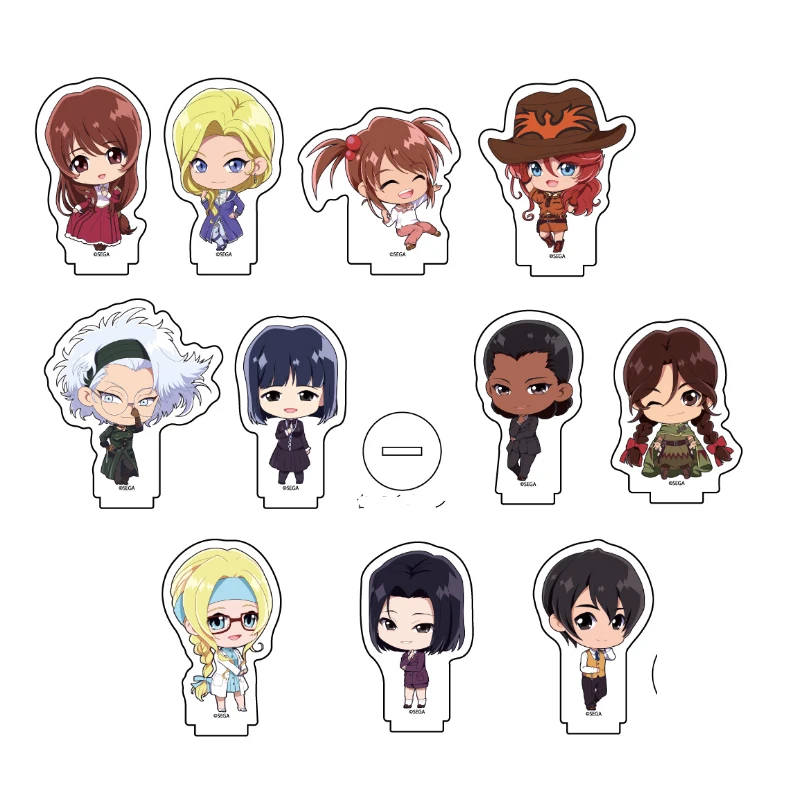 

Аниме Sakura Shinguji войны сакуры Sakura Shinguji Kohran Li Косплей милая маленькая подставка модель пластина акриловая настольная игрушка