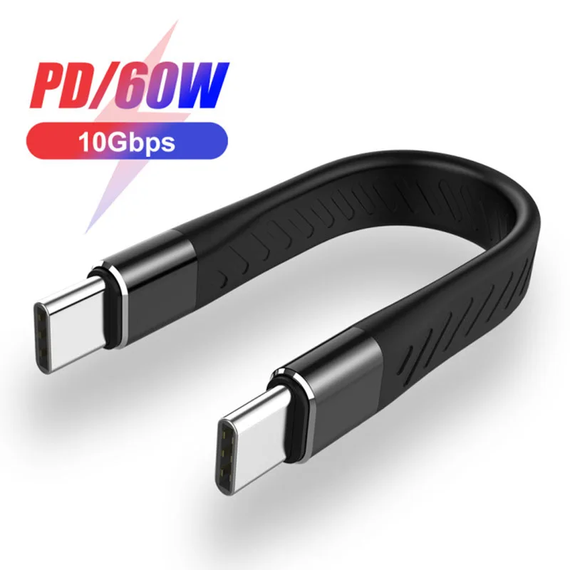 

3A USB C to Type C Cable for Macbook Pro PD 60W USB 3.1 Gen 2 Fast USB C Cable for Samsung S9 Note 9 Quick Charge4.0 Cord