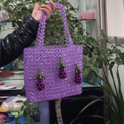 

Новый дизайн, брендовая плетеная Сумка с жемчугом, роскошная женская сумка-мессенджер через плечо, ретро модная пляжная дорожная мини-сумка, сумка
