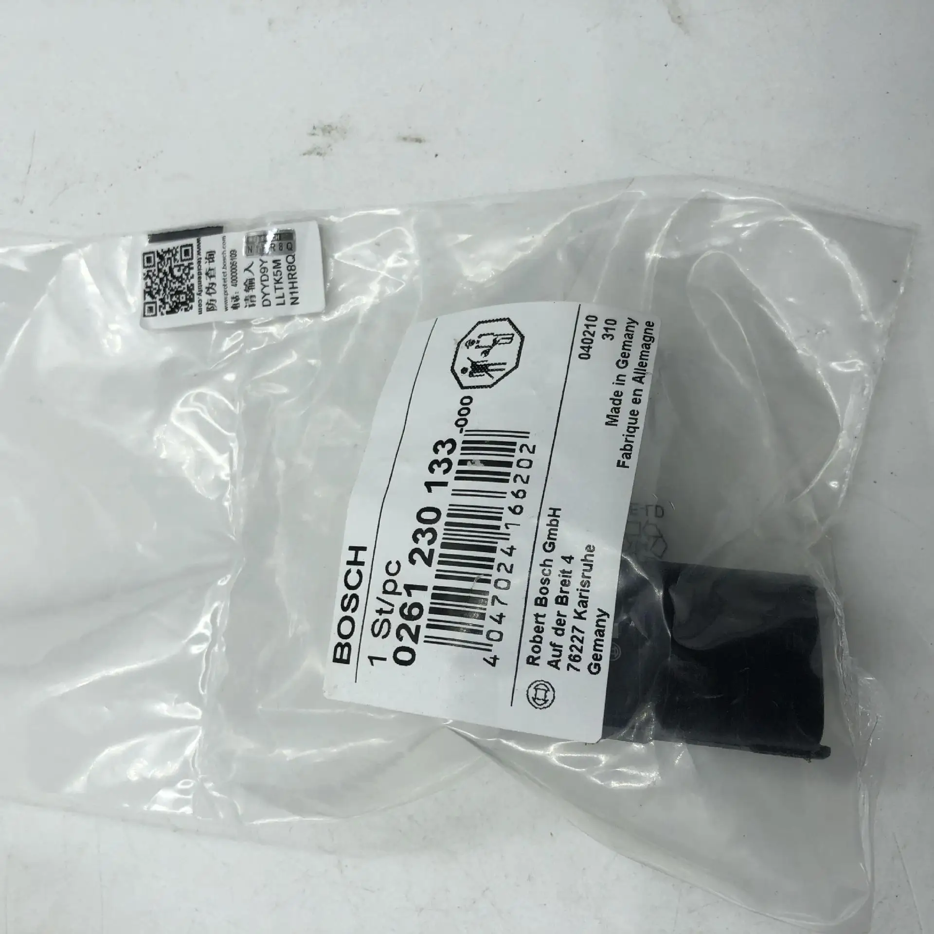 Датчик давления на впуске природного газа 0261230133